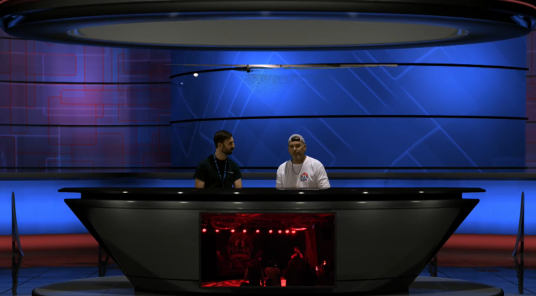 Pro-Am Dance and DJ Expo Miami 2022 Live Broadcast News Desk Hosts