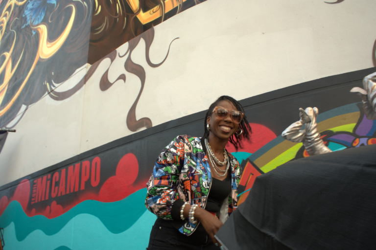 Pro-Am Dance and DJ Expo Miami USA Breakin' 2024 Host with Microphone