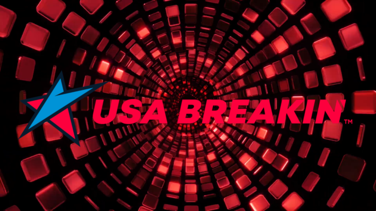 Pro-Am Dance and DJ Expo Miami USA Breakin' Logo Video Background